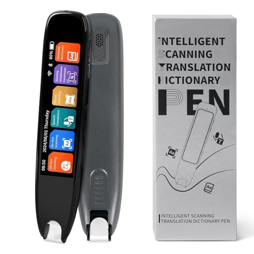 ConBlom Scan Übersetzer Stift, Online 142 Sprachen Scan Reader Pen Lesestift mit 3,7 Zoll Touchscreen, Echtzeit-Scan-Lesestift für Legasthenie ConBlom Scan Übersetzer Stift, Online 142 Sprachen Scan Reader Pen Lesestift mit 3,7 Zoll Touchscreen, Echtzeit-Scan-Lesestift für Legasthenie von ConBlom