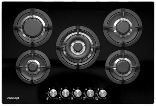 Concept PDV7575bc, Gaskochfeld, Black Concept PDV7575bc, Gaskochfeld, Black von Concept