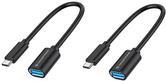 CONCEPTRONIC Adapter USB-C -> USB-A 3.0 OTG 2er-Pack gr (ABBY11B) von Conceptronic