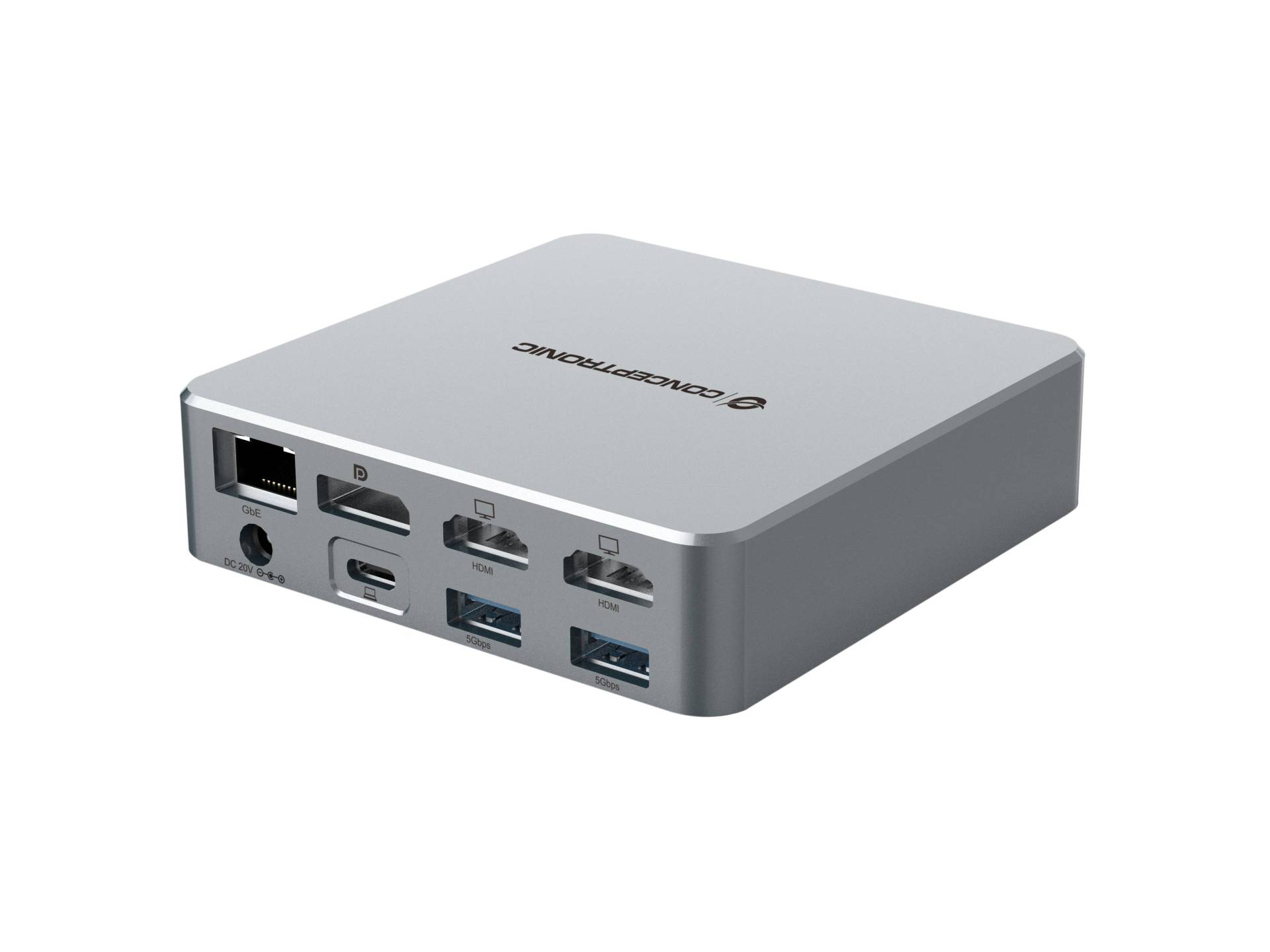CONCEPTRONIC Dock USB-C->2xHDMI,2xUSB-C,4xUSB-A,100WPD,+ si CONCEPTRONIC Dock USB-C->2xHDMI,2xUSB-C,4xUSB-A,100WPD,+ si von Conceptronic