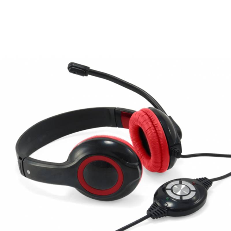 CONCEPTRONIC Headset USB    Mikro,int.Bed.Stereo     2.0m rt von Conceptronic