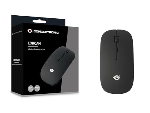 CONCEPTRONIC LORCAN01B 4-Tasten-Bluetooth-Maus von Conceptronic