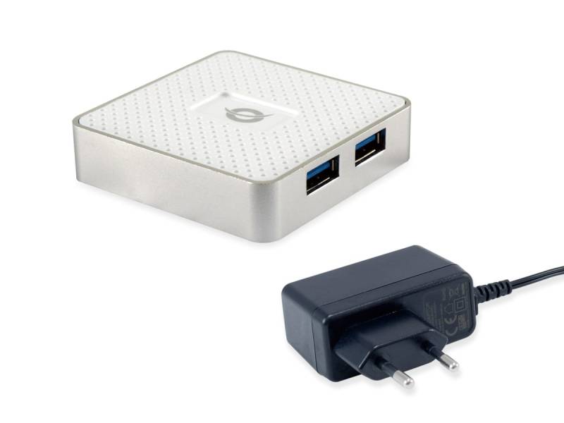 CONCEPTRONIC USB-Hub HUBBIES03W 4-Port von Conceptronic