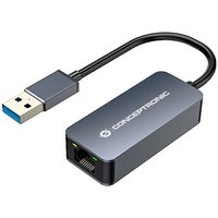 Conceptronic ABBY12G Gigabit Ethernet USB 3.0 Adapter mit USB-Hub, GbE von Conceptronic