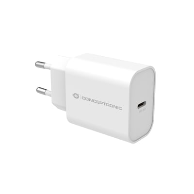 Conceptronic ALTHEA07W 1-Port 20W USB-C PD-Ladegerät von Conceptronic
