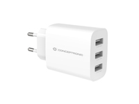Conceptronic ALTHEA13W 3-Port 30W USB-Ladegerät, USB-A x 3 von Conceptronic