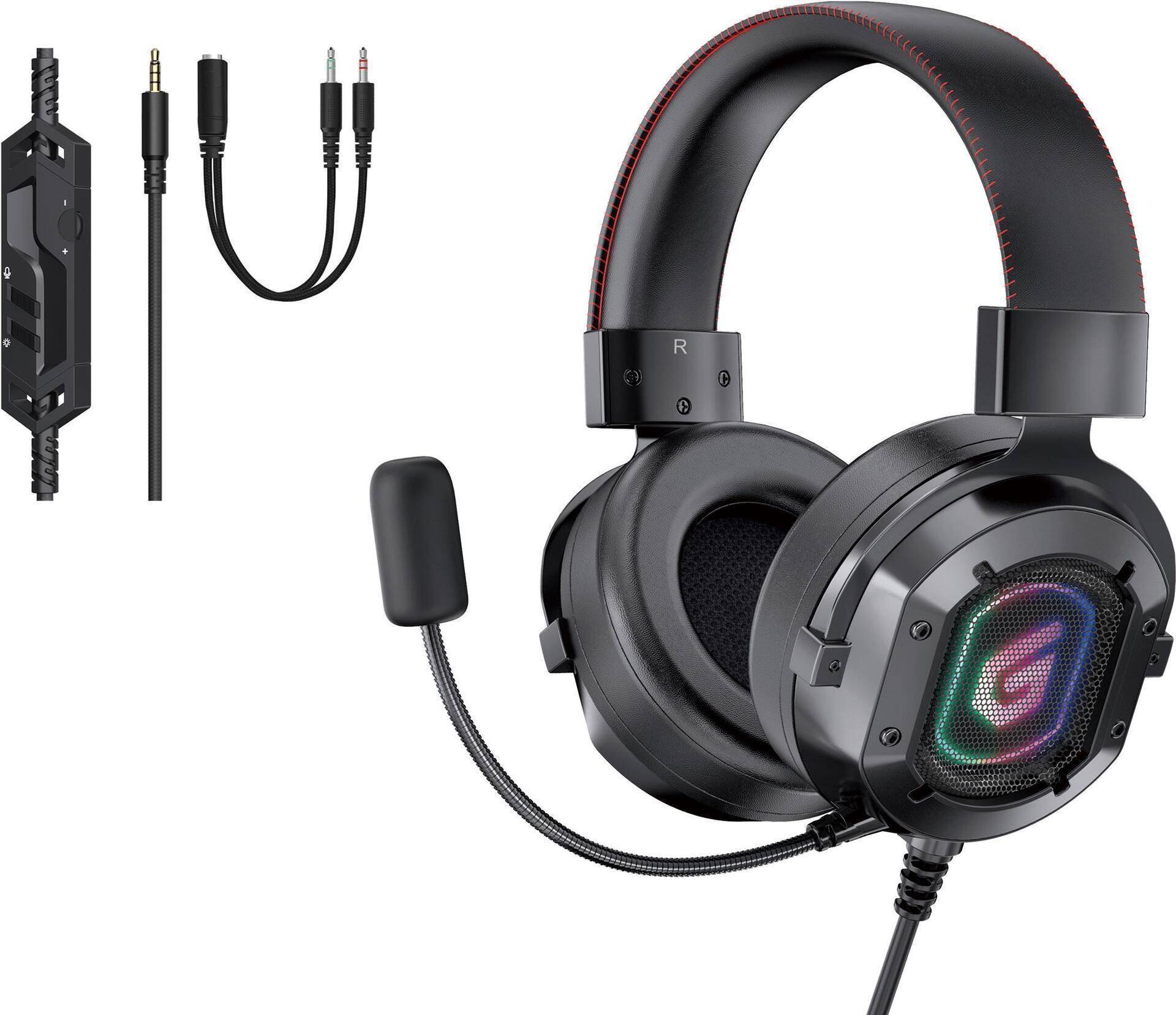 Conceptronic ATHAN03B - Headset - ohrumschließend - kabelgebunden - 3,5 mm Stecker - Schwarz Conceptronic ATHAN03B - Headset - ohrumschließend - kabelgebunden - 3,5 mm Stecker - Schwarz von Conceptronic