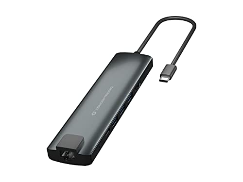 Conceptronic Adapter DONN06G Multifunktionaler 9-in-1 USB-C Adapter-Hub von Conceptronic