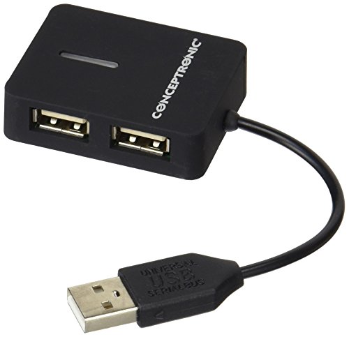 Conceptronic C4PUSB2 USB-Hub 4-Port Netzwerk-Hub Conceptronic C4PUSB2 USB-Hub 4-Port Netzwerk-Hub von Conceptronic