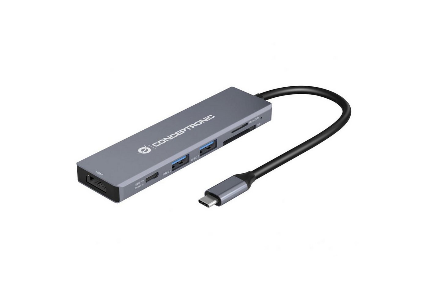 Conceptronic Laptop-Dockingstation CONCEPTRONIC Dockingstation DONN23G 6-in-1 Conceptronic Laptop-Dockingstation CONCEPTRONIC Dockingstation DONN23G 6-in-1 von Conceptronic