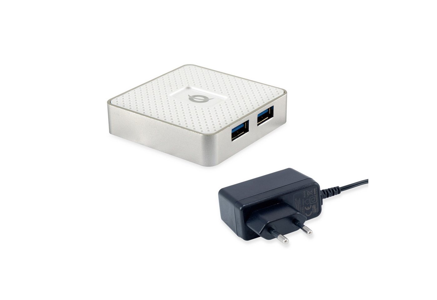 Conceptronic CONCEPTRONIC USB-Hub HUBBIES03W 4-Port USB-Adapter Conceptronic CONCEPTRONIC USB-Hub HUBBIES03W 4-Port USB-Adapter von Conceptronic