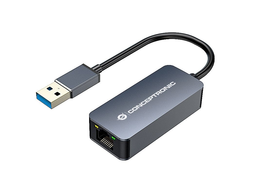 Conceptronic Conceptronic ABBY12G USB 3.0 2.5G Ethernet LAN Adapter Netzwerk-Adapter von Conceptronic
