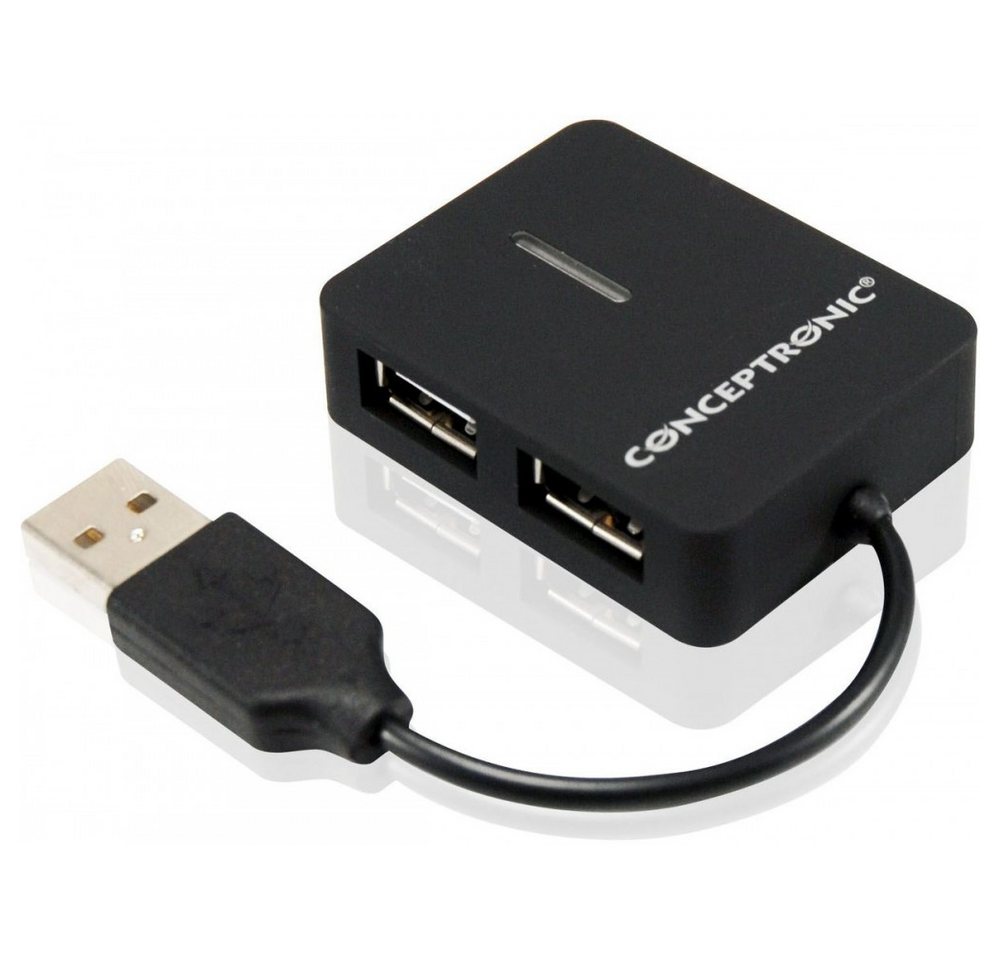Conceptronic Conceptronic C4PUSB2 USB 2.0 4-Port Hub USB-Adapter USB 2.0, Kompakte und tragbare Bauweise Conceptronic Conceptronic C4PUSB2 USB 2.0 4-Port Hub USB-Adapter USB 2.0, Kompakte und tragbare Bauweise von Conceptronic