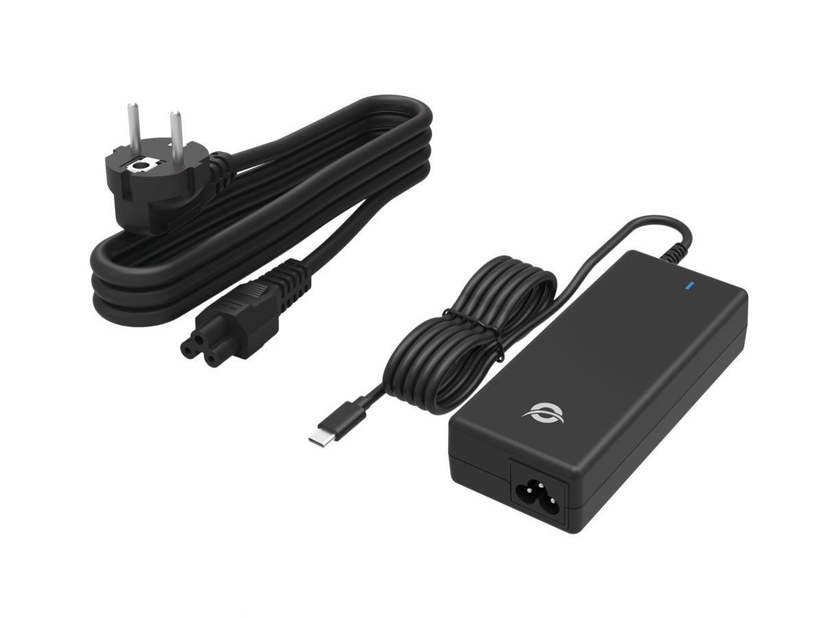 Conceptronic Conceptronic OZUL03BE 100W GaN USB Typ-C PD QC3.0 Ladegerät Netzteil von Conceptronic