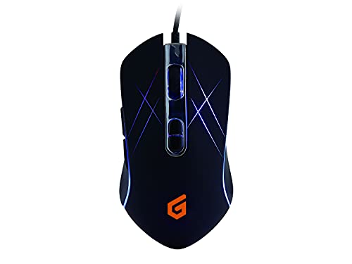 Conceptronic DJEBBEL01B Gaming USB Maus, 3200 DPI, IC Sensor, 7 programmierbare Tasten von Conceptronic