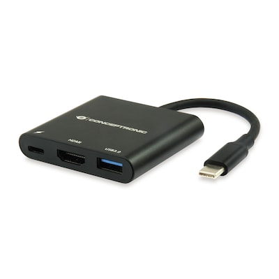 Conceptronic DONN01B Multifunktionaler 3-in-1 USB Adapter, HDMI, USB 3.0, USB PD Conceptronic DONN01B Multifunktionaler 3-in-1 USB Adapter, HDMI, USB 3.0, USB PD von Conceptronic