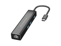 Conceptronic DONN07B laptop-dockingstation & portreplikator USB 3.2 Gen 1 (3.1 Gen 1) Type-C Schwarz von Conceptronic