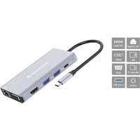 Conceptronic DONN20G 10-in-1 USB 3.2 Gen 1 Dockingstation, HDMI, USB-A 3.0 x 3 Conceptronic DONN20G 10-in-1 USB 3.2 Gen 1 Dockingstation, HDMI, USB-A 3.0 x 3 von Conceptronic
