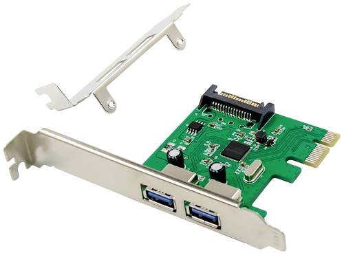 Conceptronic EMRICK 2-Port USB 3.2 Gen 2 PCI-Express-Karte PCI-Express Karte PCIe von Conceptronic