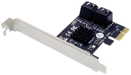 Conceptronic EMRICK 4-Port-SATA-PCIe-Adapter mit SATA-Kabel SATA Controller PCIe von Conceptronic