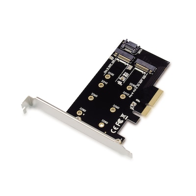 Conceptronic EMRICK04B 2-in-1-M.2-SSD-PCIe-Adapter von Conceptronic