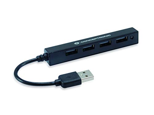 Conceptronic HUBBIES05B USB-Hub 4Port USB2.0 schwarz von Conceptronic