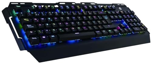 Conceptronic KRONIC01DE Mechanische Gaming-Tastatur, RGB, Blue Switche, Tastatur Layout Deutsch von Conceptronic