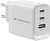 Conceptronic Ladegerät 3Port 65W 2xUSB-C 1xUSB-A weiß (ALTHEA21W65) von Conceptronic