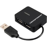 Conceptronic Mini 3 ports USB 2.0 High Speed Hub C3USB2 - Hub - 3 x USB 2.0 - Desktop Conceptronic Mini 3 ports USB 2.0 High Speed Hub C3USB2 - Hub - 3 x USB 2.0 - Desktop von Conceptronic