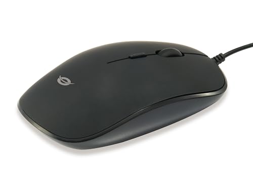 Conceptronic REGAS01B Optical Desktop Mouse, schwarz von Conceptronic