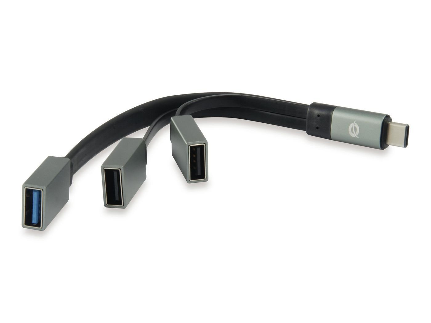 Conceptronic USB-Verteiler CONCEPTRONIC HUBBIES01G USB 3.1 Type-C to 1-Port USB 3.0 2-Port USB 2. von Conceptronic