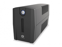 Conceptronic ZEUS02E Unterbrechungsfreie Stromversorgung (USV) Line-Interaktiv 0,85 kVA 480 W 4 AC-Ausgänge von Conceptronic