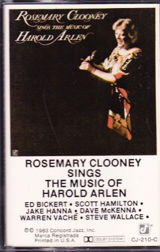 Sings Harold Arlen [Musikkassette] von Concord Jazz