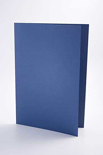 Concord Aktendeckel recycelt gelocht 270 g/m² Folio-Format 100 Stück blau von Concord