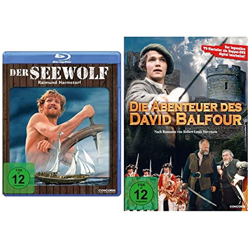 Der Seewolf - Die Legendären TV-Vierteiler [Blu-ray] & Die Abenteuer des David Balfour (2 DVDs) - Die legendären TV-Vierteiler von Concorde Filmverleih GmbH