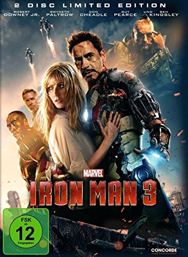 Iron Man 3 - Cine Collection - Steelbook [Limited Edition] [2 DVDs] von Concorde Video