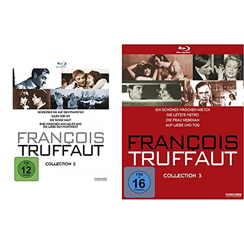 Francois Truffaut - Collection 2 [Blu-ray] & Francois Truffaut - Collection 3 [Blu-ray] von Concorde Home Entertainment