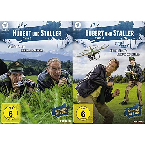 Hubert und Staller - Staffel 5 [6 DVDs] & Hubert und Staller - Staffel 4 [6 DVDs] von Concorde Home Entertainment