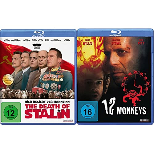 The Death of Stalin [Blu-ray] & 12 Monkeys [Blu-ray] von Concorde Home Entertainment