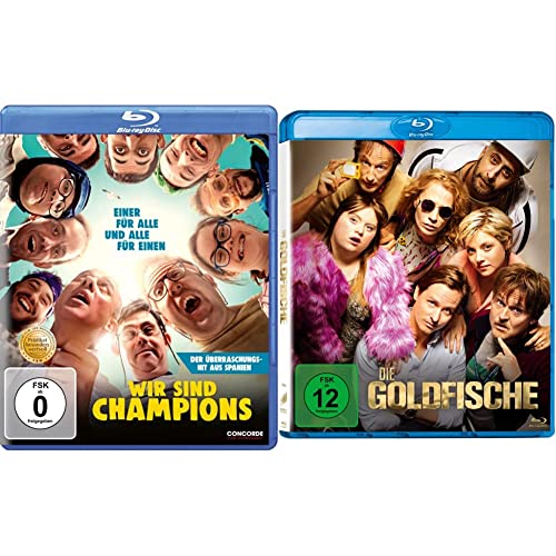 Wir sind Champions [Blu-ray] & Die Goldfische [Blu-ray] von Concorde Home Entertainment