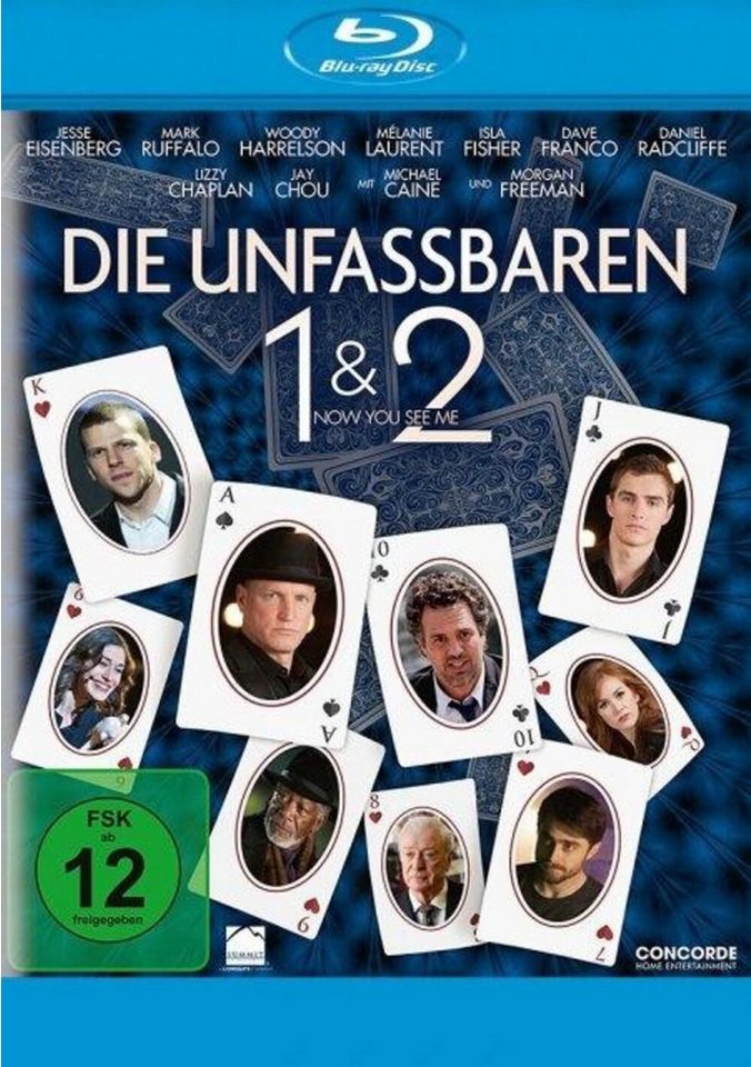 Concorde Home Blu-ray Die Unfassbaren - Now You See Me 1&2 Concorde Home Blu-ray Die Unfassbaren - Now You See Me 1&2 von Concorde Home