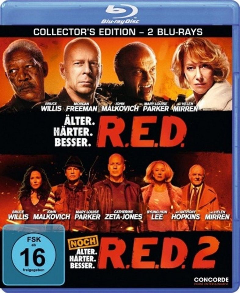 Concorde Home Blu-ray R.E.D. & R.E.D. 2 Concorde Home Blu-ray R.E.D. & R.E.D. 2 von Concorde Home