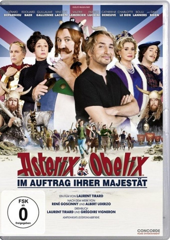 Concorde Home DVD Asterix & Obelix - Im Auftrag Ihrer Majestät Concorde Home DVD Asterix & Obelix - Im Auftrag Ihrer Majestät von Concorde Home