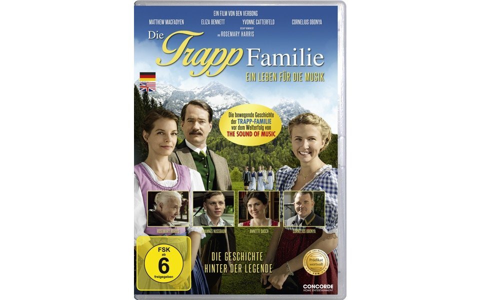 Concorde Home DVD Die Trapp Familie - Ein Leben für die Musik Concorde Home DVD Die Trapp Familie - Ein Leben für die Musik von Concorde Home