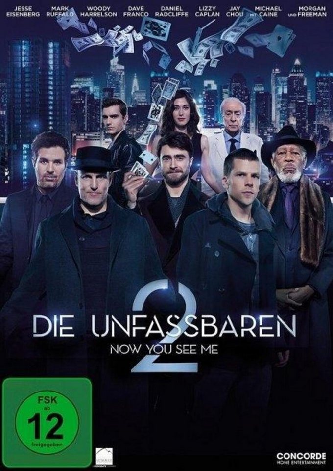 Concorde Home DVD Die Unfassbaren 2 - Now You See Me Concorde Home DVD Die Unfassbaren 2 - Now You See Me von Concorde Home