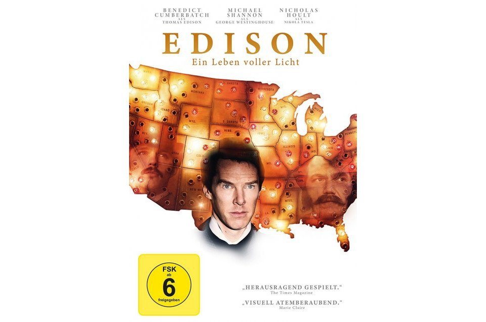 Concorde Home DVD Edison - Ein Leben voller Licht von Concorde Home