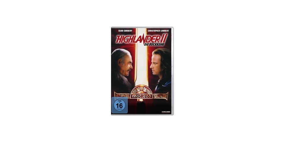 Concorde Home DVD Highlander II - Die Rückkehr Concorde Home DVD Highlander II - Die Rückkehr von Concorde Home