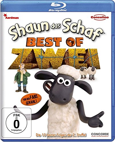Shaun das Schaf - Best of Zwei (inkl. 2 neuer Olympia-Meisterschaf-Spots) [Blu-ray] von Concorde Video