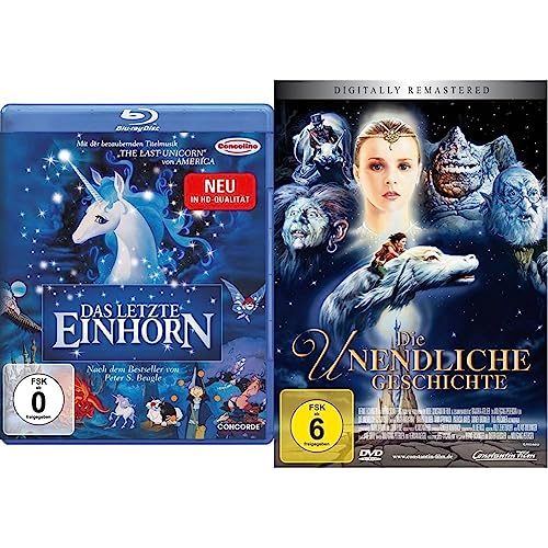 Das letzte Einhorn [Blu-ray] & Die unendliche Geschichte - Neuauflage (DVD) von Concorde Video