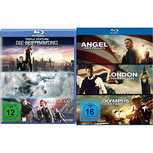 Die Bestimmung - Triple Feature [Blu-ray] & Olympus/London/Angel has fallen - Triple Film Collection [Blu-ray] von Concorde Video